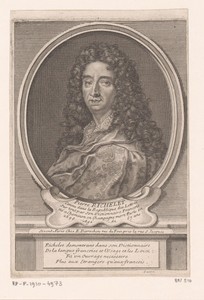 Portret van César-Pierre Richelet