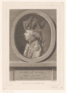 Portret van Charles Asgill
