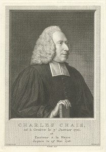 Portret van Charles Chais