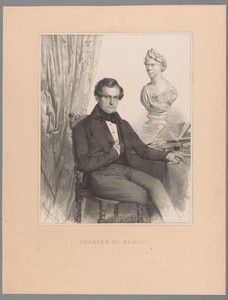 Portret van Charles de Beriot