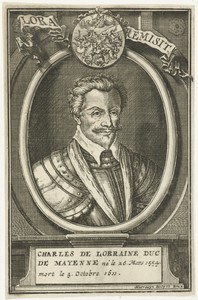Portret van Charles de Guise duc de Mayenne