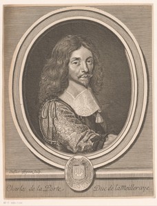 Portret van Charles de la Porte