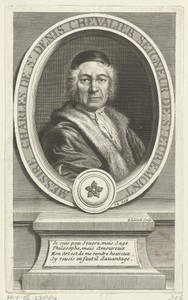 Portret van Charles de Marguetel de Saint-Denis