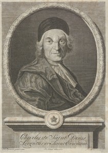 Portret van Charles de Marguetel de Saint Denis