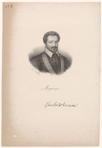 Portret van Charles de Mayenne
