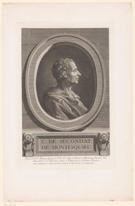 Portret van Charles de Montesquieu