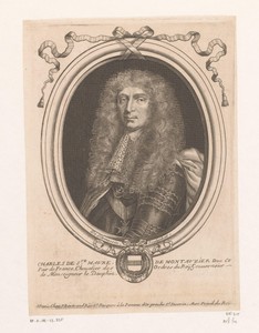 Portret van Charles de Sainte-Maure