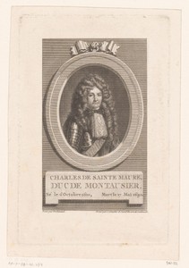 Portret van Charles de Sainte-Maure