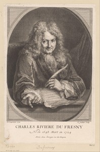 Portret van Charles Dufresny