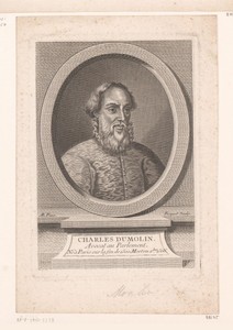 Portret van Charles Dumoulin
