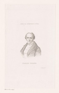Portret van Charles Fourier