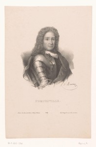Portret van Charles François Davy, markies van Amfreville
