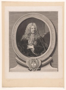 Portret van Charles Gaspard Dodun