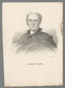 Portret van Charles Grey