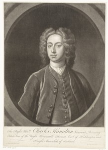 Portret van Charles Hamilton Binning