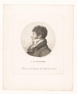 Portret van Charles Henri Plantade