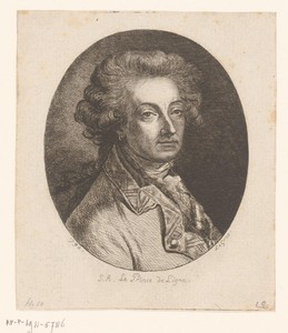 Portret van Charles Joseph, prins de Ligne