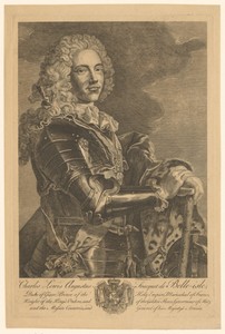 Portret van Charles Louis Auguste Fouquet