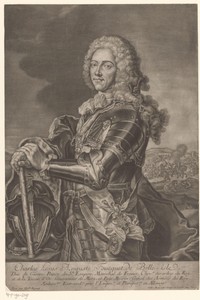 Portret van Charles Louis Auguste Fouquet de Belle-Isle