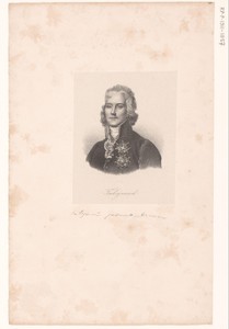 Portret van Charles-Maurice de Talleyrand