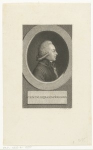 Portret van Charles Maurice de Talleyrand-Périgord