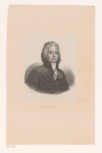 Portret van Charles Maurice hertog van Talleyrand-Périgord