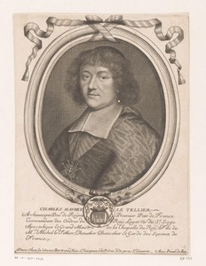 Portret van Charles-Maurice Le Tellier