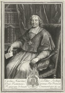 Portret van Charles-Maurice le Tellier