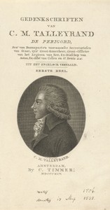 Portret van Charles Maurice Talleyrand-Périgord