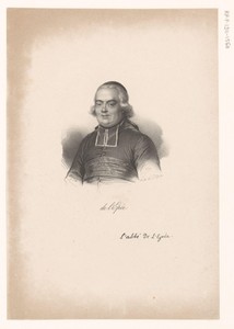 Portret van Charles-Michel de L'Épée