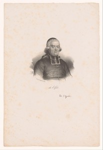 Portret van Charles-Michel de l'Epée