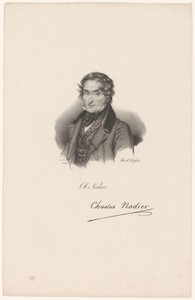 Portret van Charles Nodier