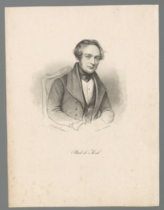 Portret van Charles Paul de Kock