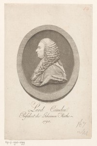 Portret van Charles Pratt Camden