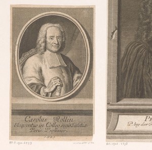 Portret van Charles Rollin