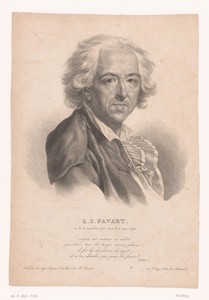 Portret van Charles-Simon Favart