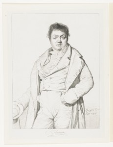 Portret van Charles Thévenin