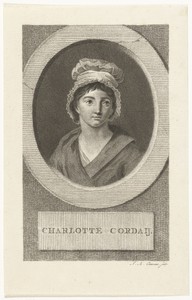 Portret van Charlotte Corday