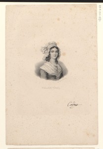 Portret van Charlotte Corday d'Armont