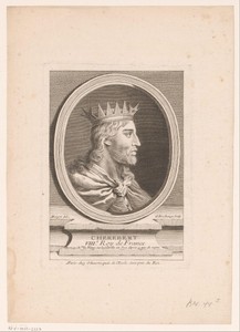 Portret van Cherebert van Frankrijk