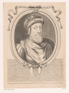 Portret van Childebert I