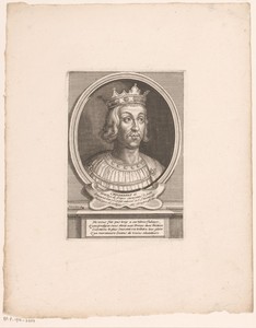 Portret van Childebert III