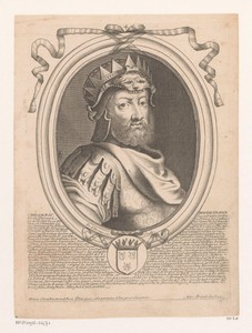 Portret van Childerik I
