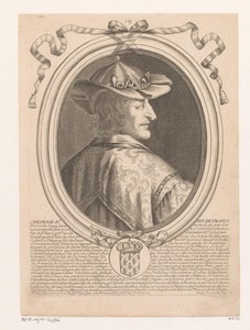 Portret van Chilperik II