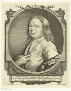 Portret van chirurgijn Jacob Denijs
