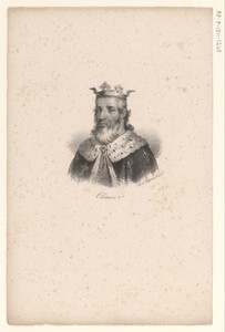 Portret van Chlotarius I