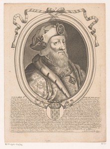 Portret van Chlotharius I