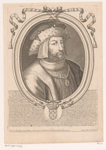 Portret van Chlotharius II