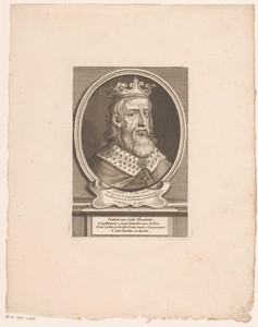 Portret van Chlotharius II