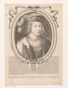 Portret van Chlotharius III